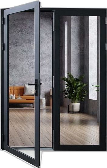 Double Openable Aluminium Door