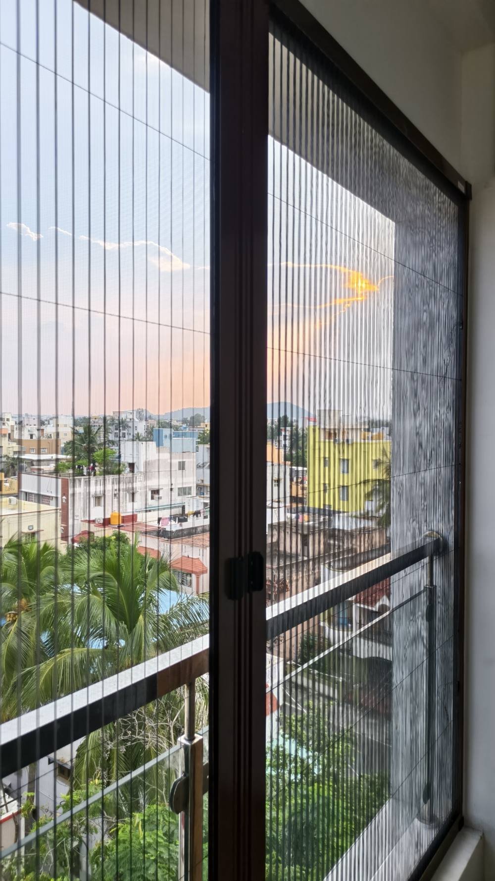 Stainless Steel Pleated Window and Door Mosquito Net 2