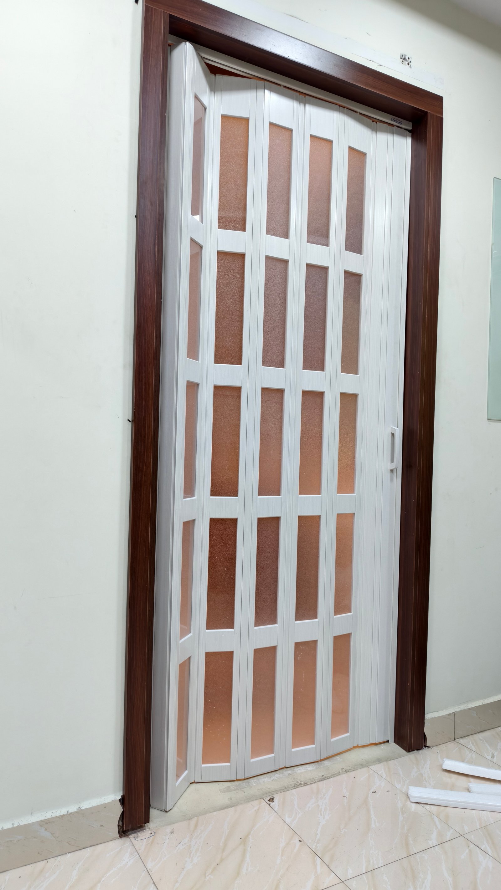 PVC with Acrylic Folding Partition 4